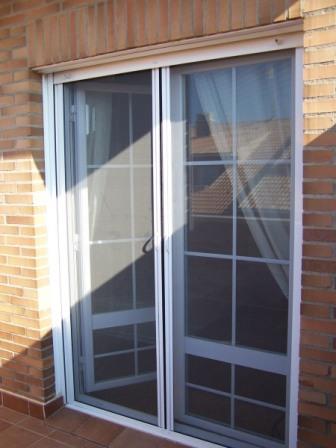 mosquitera de aluminio